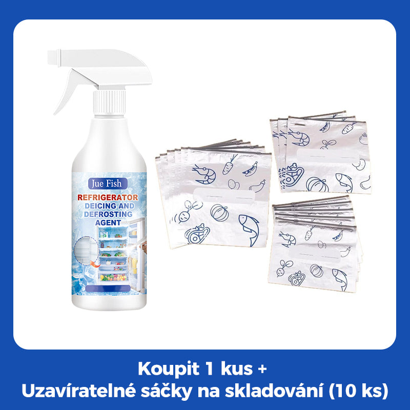 【🎁📿Ružový náhrdelník zadarmo🎁】✨Odmrazovací sprej pre chladničky s mrazničkami