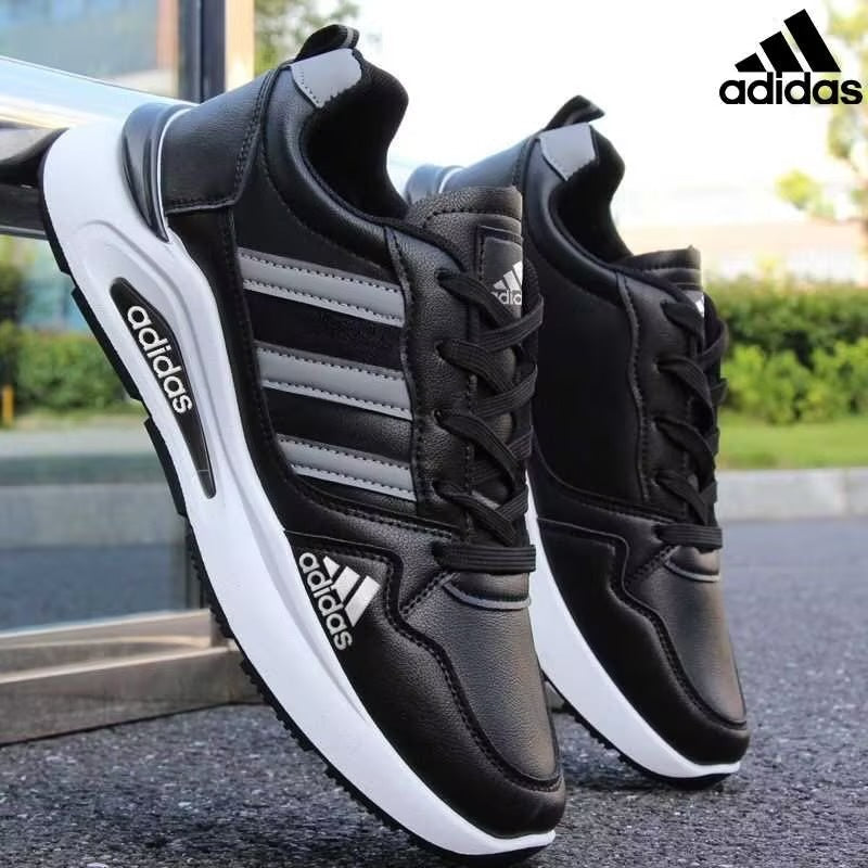 ADIDAS MEN'S WATERPROOF LEATHER SHOES