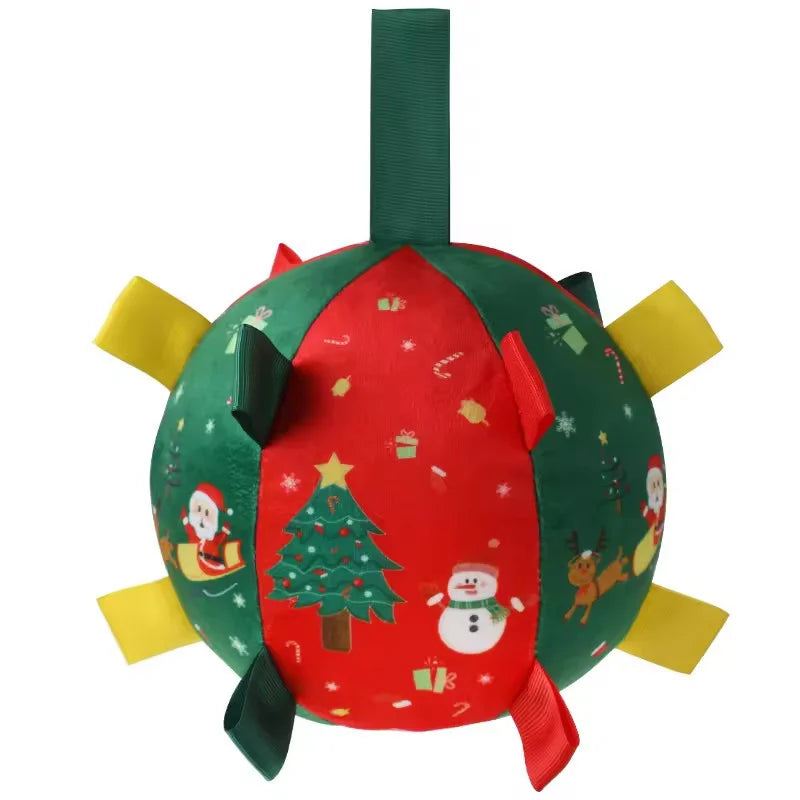 🎄🐶🐱 Hračky pre domácich miláčikov | Nabíjacie vianočné gule s zvukovými efektmi