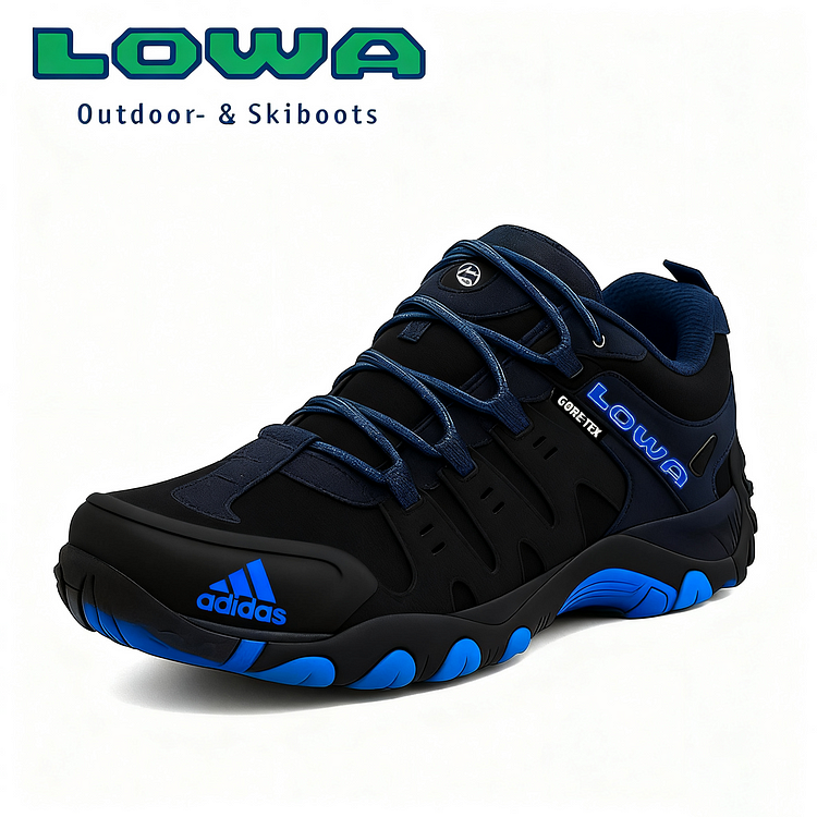 Wytrzymałe i wygodne męskie buty robocze i trekkingowe marki adidas® i Lowa - idealne na każdy teren.