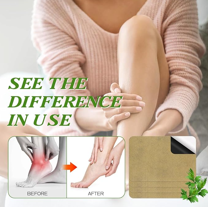 【🎁📿Náhrdelník s ružou zdarma🎁】🔥 Moxibustion Ginger náplasť na zmiernenie bolesti Prírodná medicína Zmierňuje bolesť krku, ramien, kĺbov a kolien