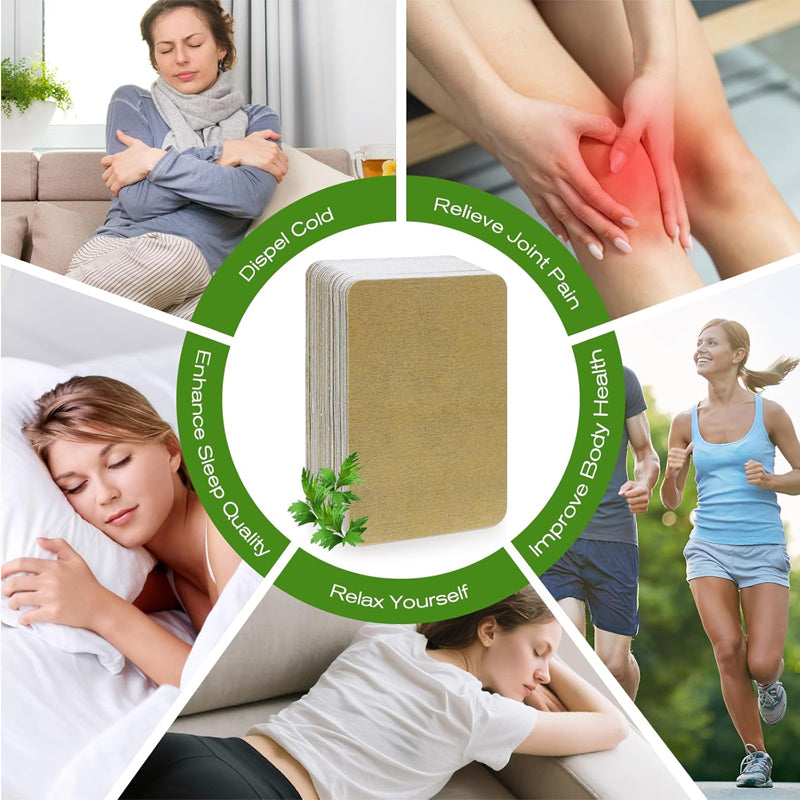 【🎁📿Náhrdelník s ružou zdarma🎁】🔥 Moxibustion Ginger náplasť na zmiernenie bolesti Prírodná medicína Zmierňuje bolesť krku, ramien, kĺbov a kolien