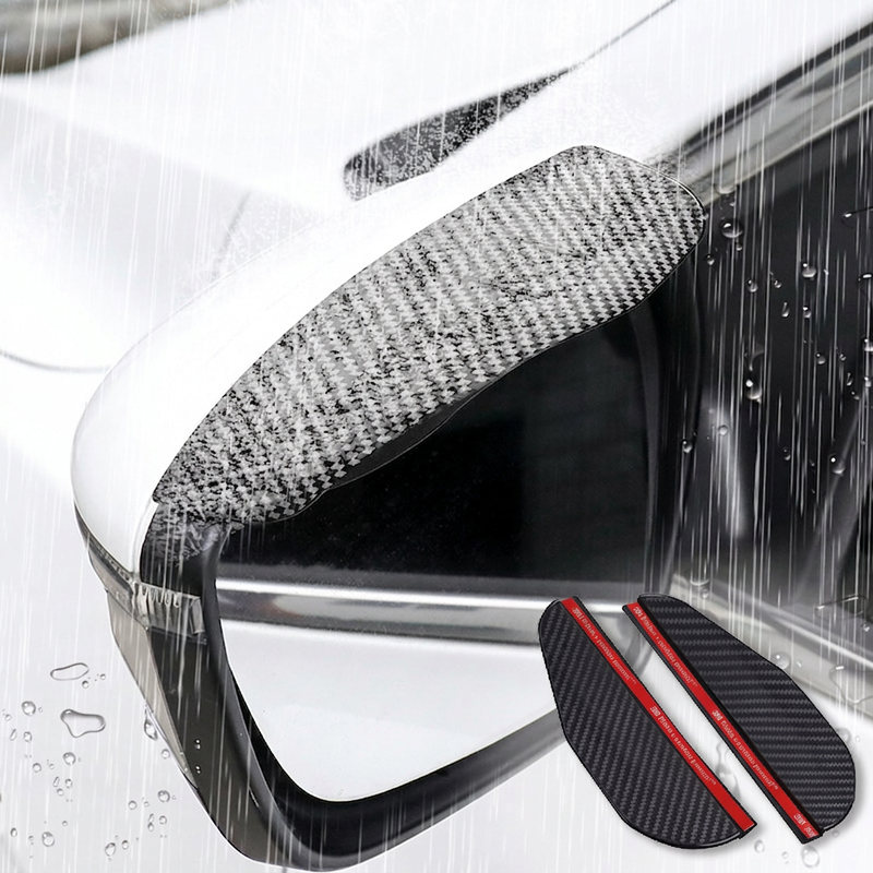 🚗🌧️ Ochrana proti dažďu na spätné zrkadlo – odolná proti poveternostným vplyvom, ľahko sa montuje ✨