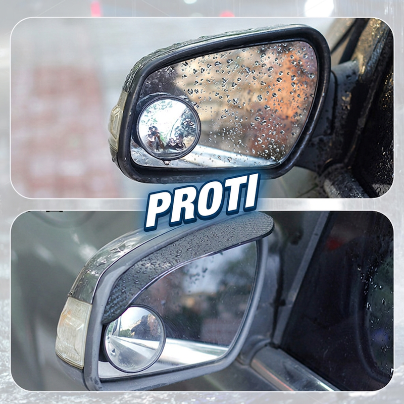 🚗🌧️ Ochrana proti dažďu na spätné zrkadlo – odolná proti poveternostným vplyvom, ľahko sa montuje ✨