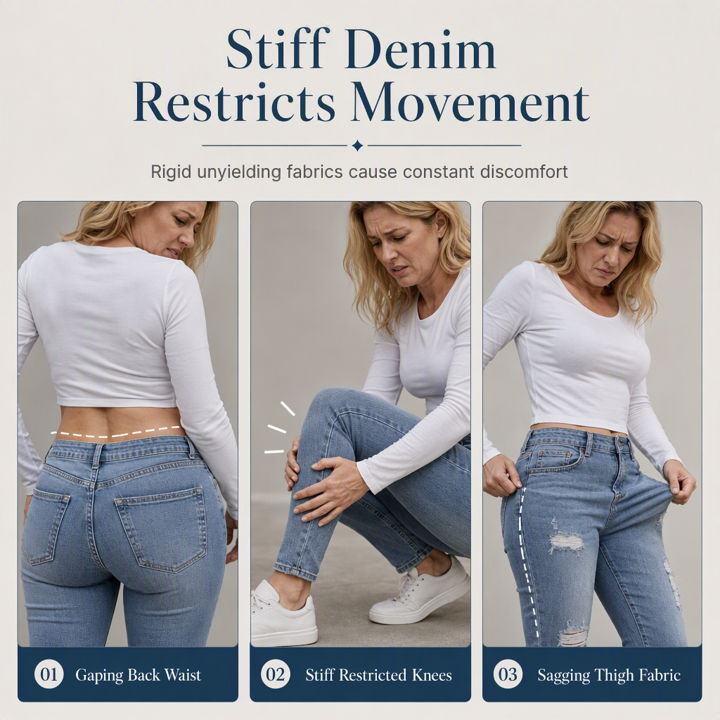 Dámske džínsy s vysokým pásom, roztrhané, skinny, distressed, strečové denimové nohavice