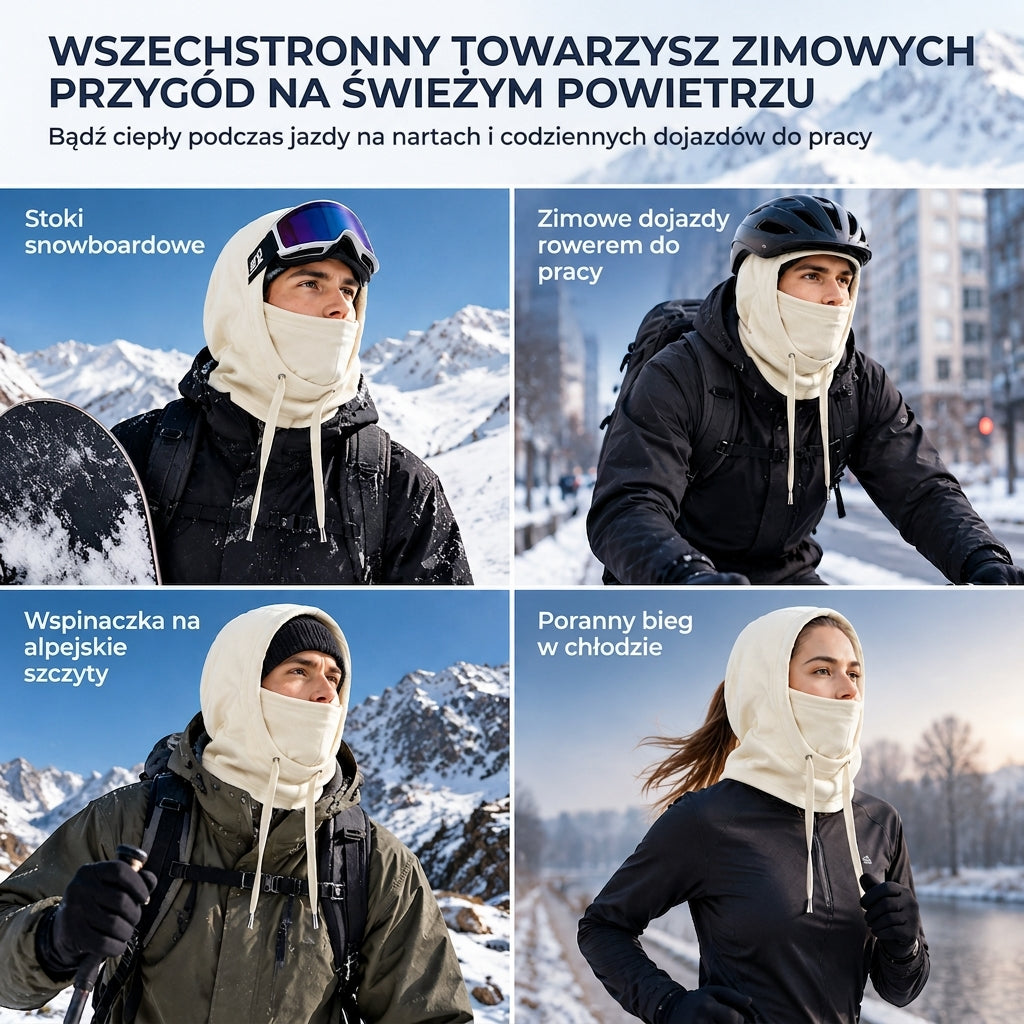 ❄️ Zimná zateplená lyžiarska kukla – ideálna na výlety do prírody! ✨