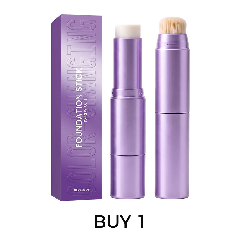 💄✨ 2 v 1 tónovacia tyčinka s meniacou sa farbou | Krémová tónovacia tyčinka prispôsobujúca sa odtieňu pleti pre dokonalý make-up