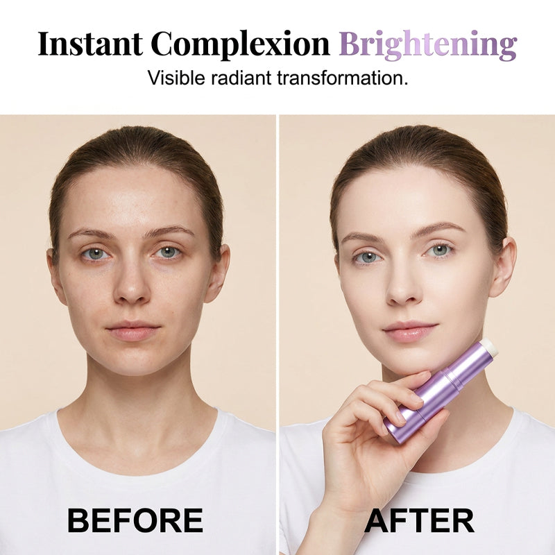 💄✨ 2 v 1 tónovacia tyčinka s meniacou sa farbou | Krémová tónovacia tyčinka prispôsobujúca sa odtieňu pleti pre dokonalý make-up